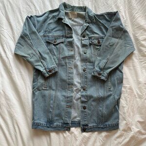 OAK + FORT long denim jacket